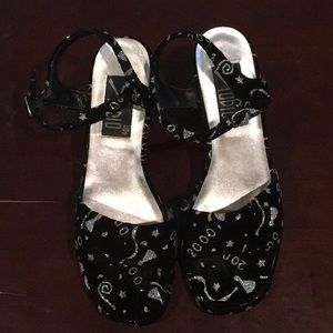 Y2K glitter heels